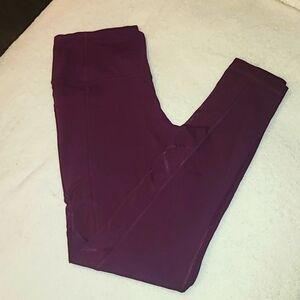 VS sport leggings maroon size Med